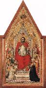GIOTTO di Bondone, The Stefaneschi Triptych: St Peter Enthroned